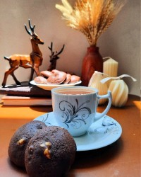 کوکی شکلاتی گردویی