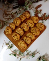 کوکی هویج و گردو