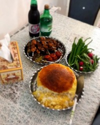 جوجه قابلمه ای ورق بزن گلم