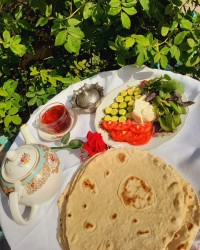 نان وپنیرخانگی