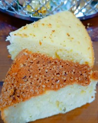 کیک کنجدی قابلمه ای