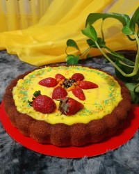 تارت کیک انبه