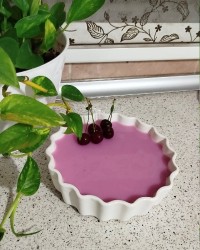 ژله_شیر با طعم شاتوت