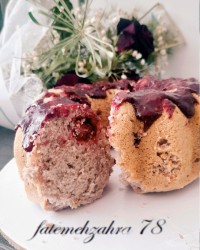 کیک پوره تمشک وحشی