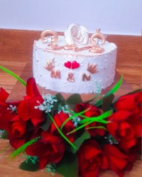 کیک عقد سفارش مشتری