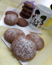 کوکی شکلاتی ترک دار