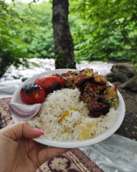 کباب در طبیعت