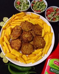 سیب زمینی رستورانی