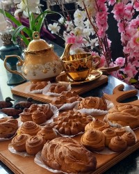 ♡شیرینی برساق،بژی♡