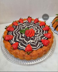 کیک موز وگردو