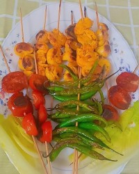 جوجه کباب حلزونی