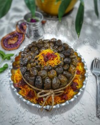 دلمه برگ مو قالبی