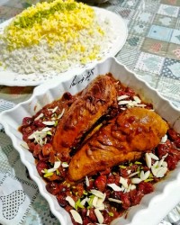 مرغ آلبالویی
