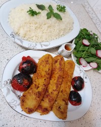 کباب مرغ تابه ای
