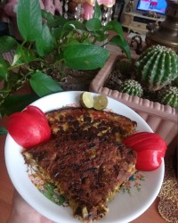 کوکوی لوبیا سبز.