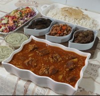 خورش قیمه ورق بزن عزیزم