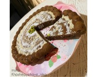 کیک _خرما_ کاکائویی_ بدون_ شکر