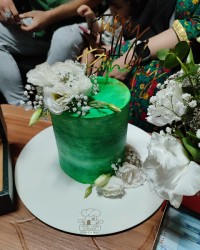 کیک تولد گل پسری