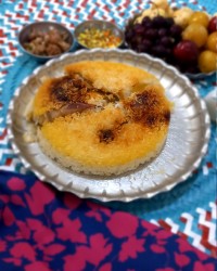 ته انداز مرغ زعفرونی