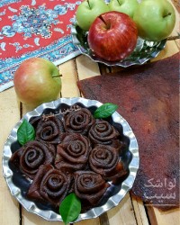 لواشک سیب و قره