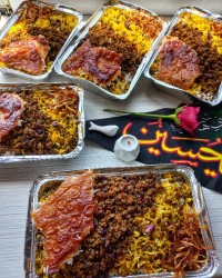 عدس پلو نذری
