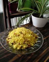 دمپختک لوبیا چشم بلبلی.