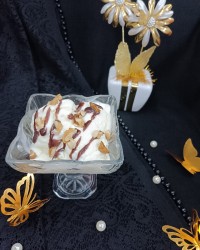 بستنی وانیلی