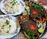 ماهی صبور با حشو