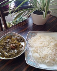 چلو خورشت کرفس.