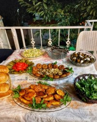 شامی پوک با گوشت ولپه