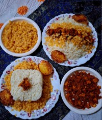 دال عدس پلو