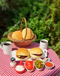 چیکن برگر