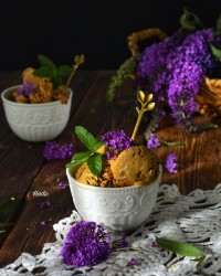 بستنی قهوه بدون ثعلب
