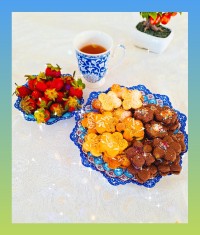 خمیر پایه شیرینی عید کارگاهی