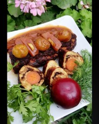 رولت مرغ خوشمزه