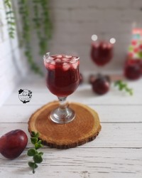شربت آلو قرمز
