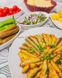 ماهی کیلکا سرخ شده