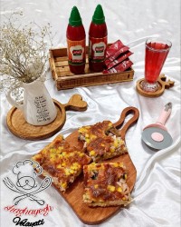 پیتزا مخلوط شقایق پز (استوریارووو ببین فقط نبینی پشیمونی)