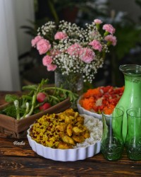 زرشک پلو با مرغ