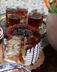 کیک خامه ای