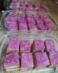 چیز کیک یخچالی (بدون فر)