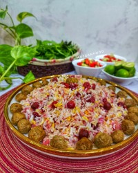 آلبالو پلو