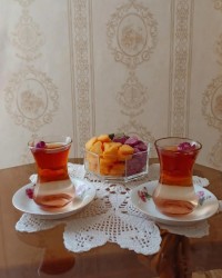 قند رنگی و چای دورنگ