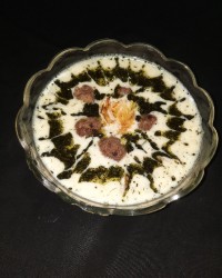 سوپ ماست با کوفته قلقلی