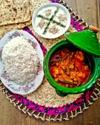 خورشت بامیه
