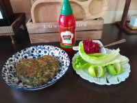 کوکو سبزی رژیمی