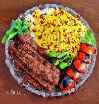 کباب کوبیده با سویا