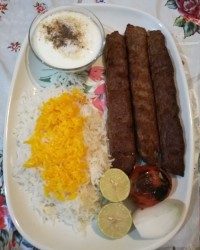 کباب کوبیده با سویا