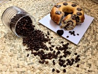 کیک دورنگ در توستر