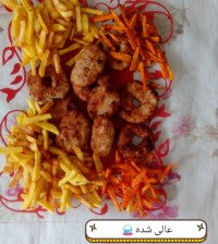 خوراک گوشت قلقلی با هویج و سیب زمینی